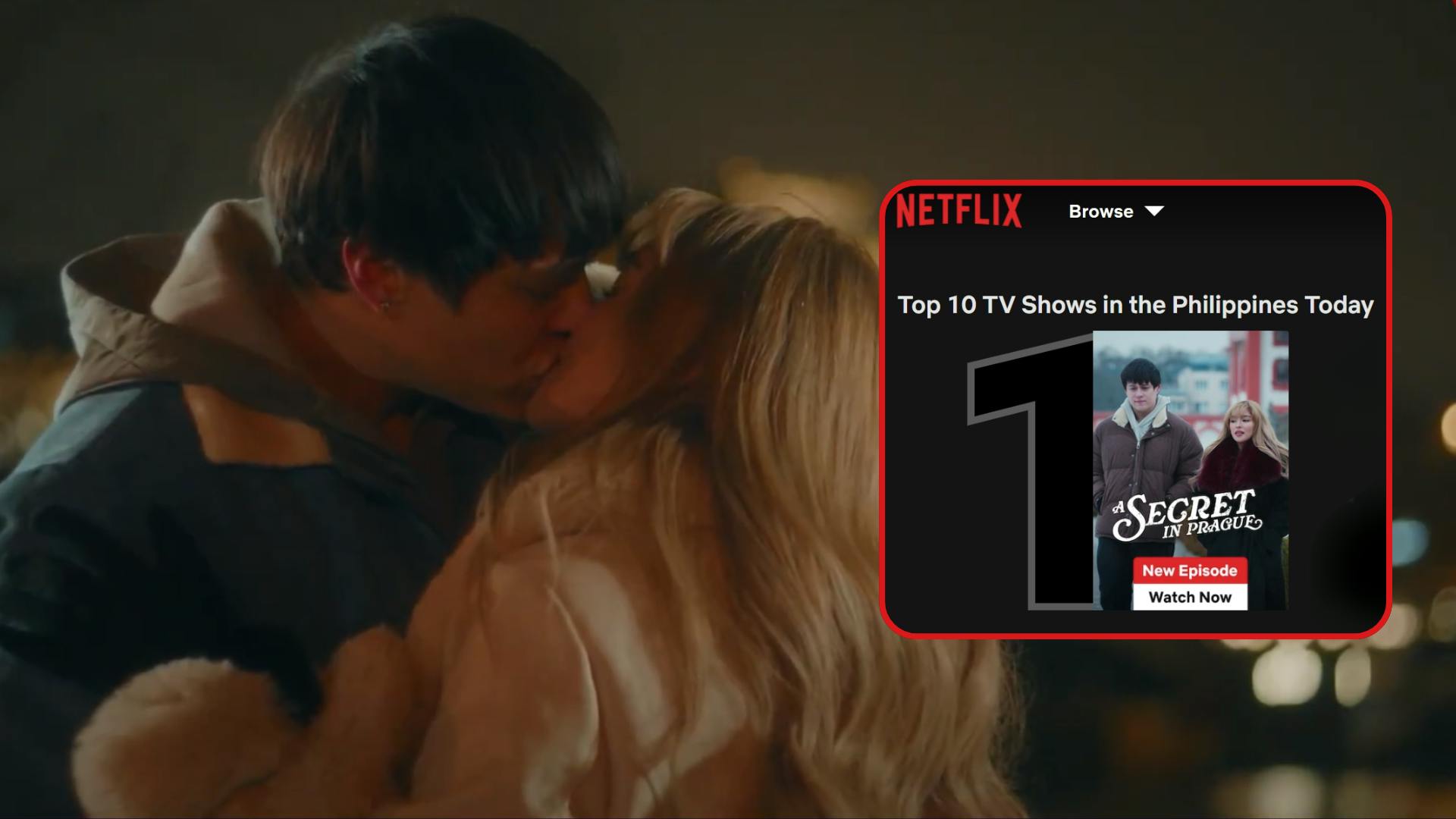 Kilig That Wins: ‘A Secret In Prague’ Hits #1 On Netflix PH Just Days After Debut
